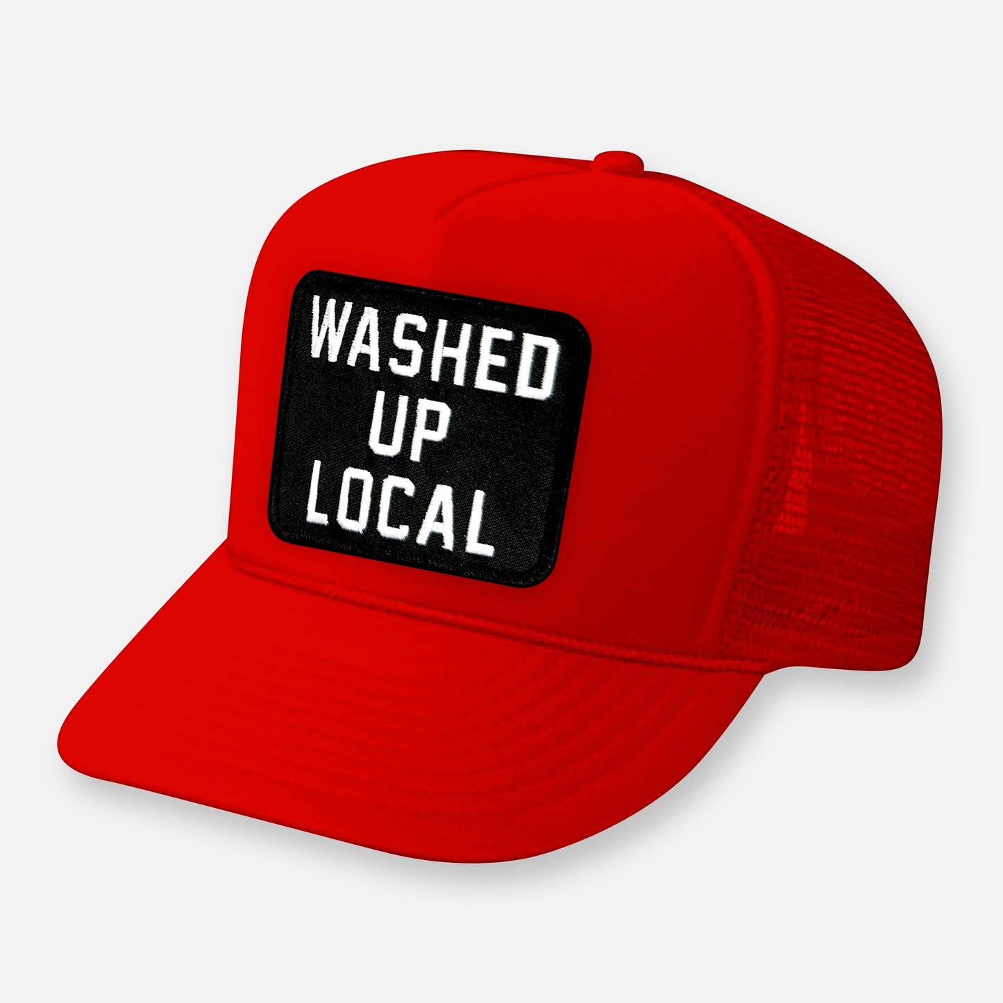 WASHED UP LOCAL CURVED BILL PATCH HAT