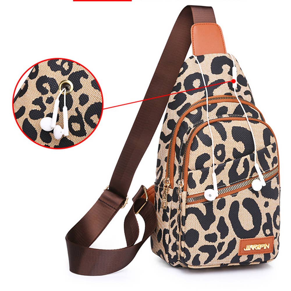 Fashion Zipper Shoulder Bag