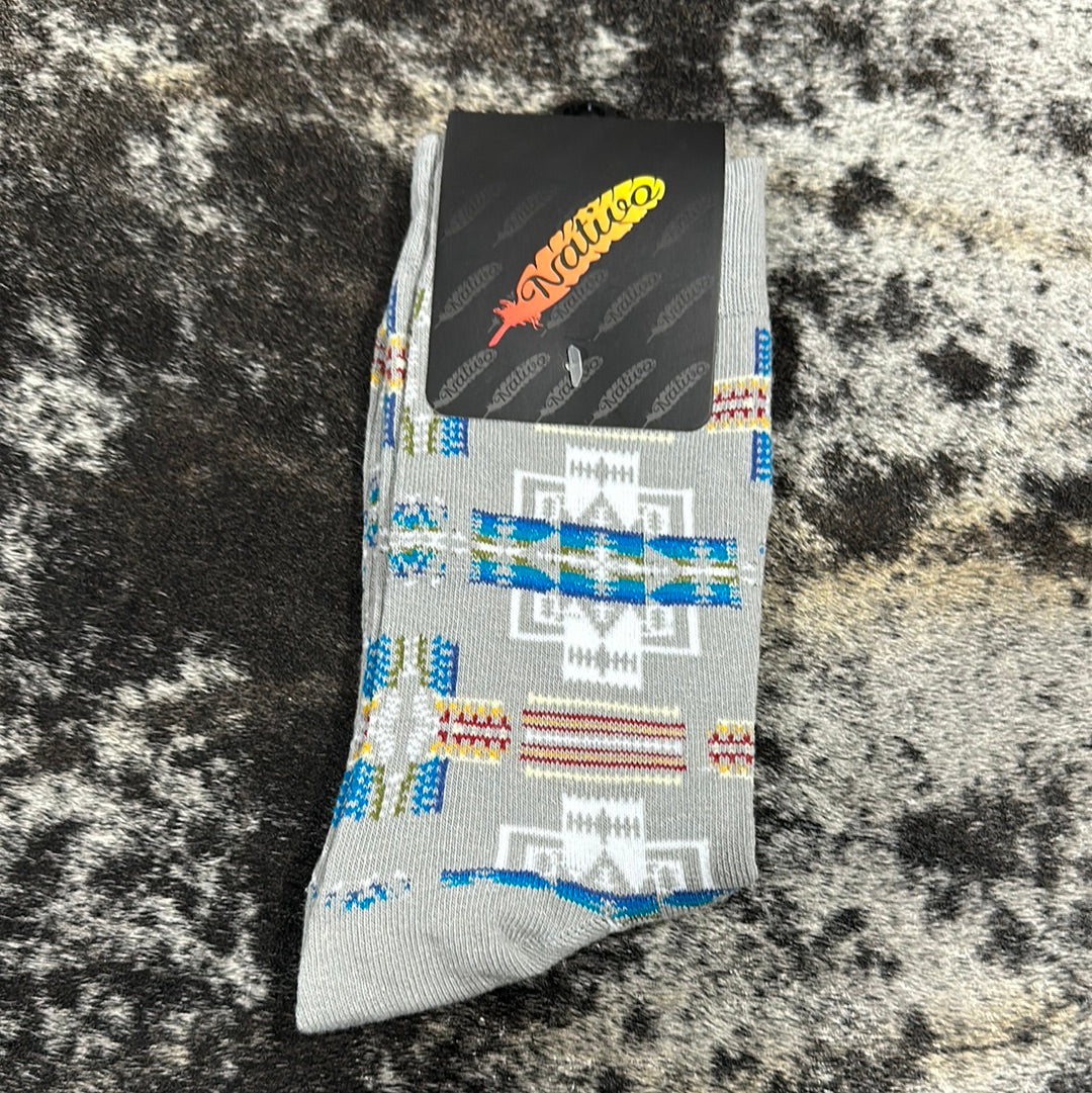 Nativo Aztec Crew Socks