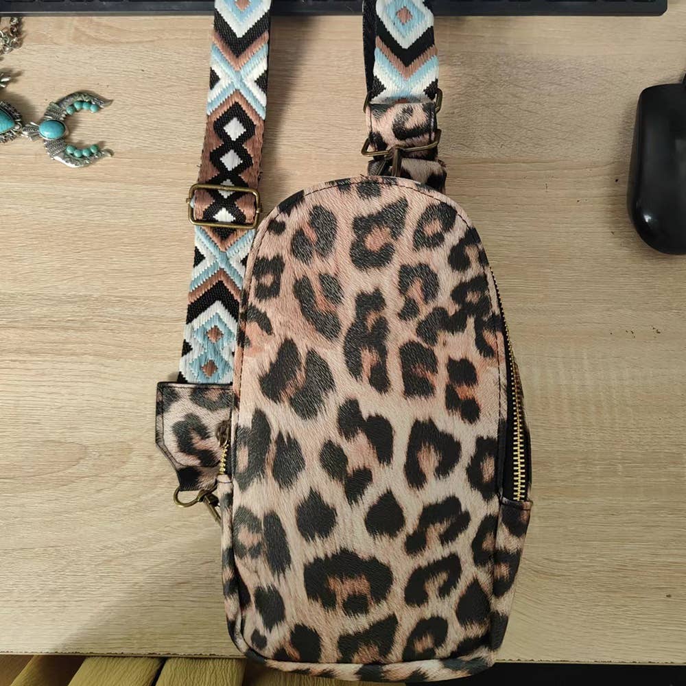 Cross Body Fashionable Shoulder Strap Retro Waist Bag