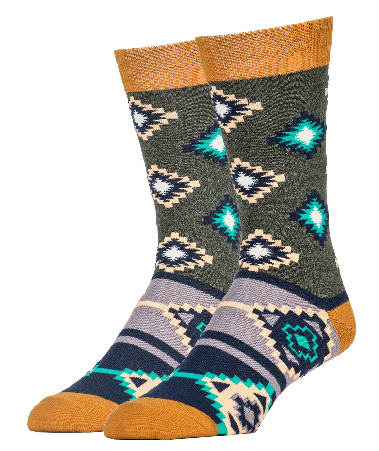 Lemongrass Ale | Men's Premium Cotton Crew Socks