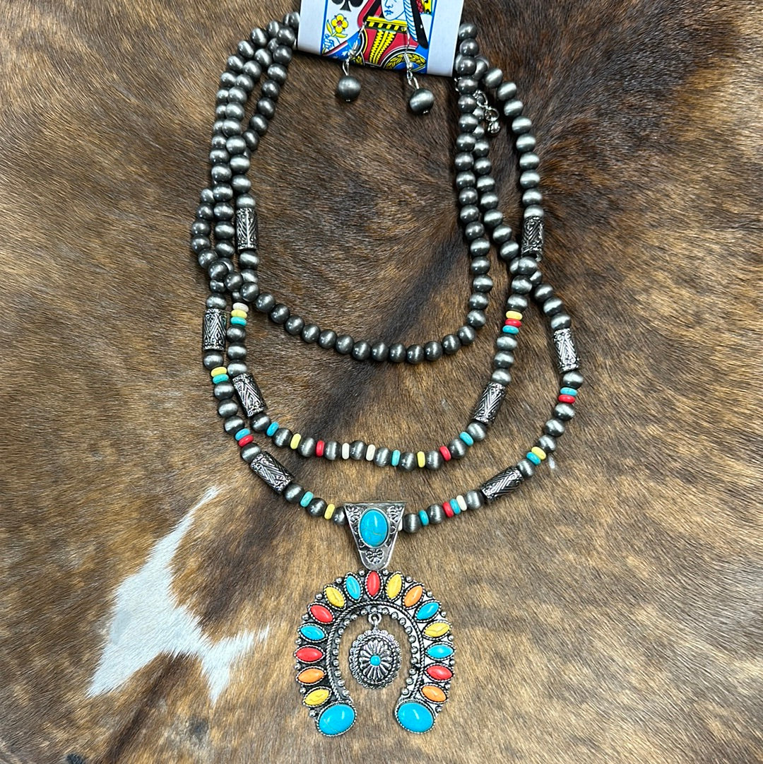 Multi Layer Horseshoe Set