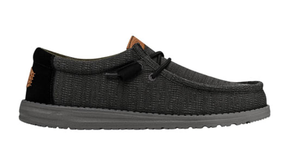 Hey Dude Wally Grid Black