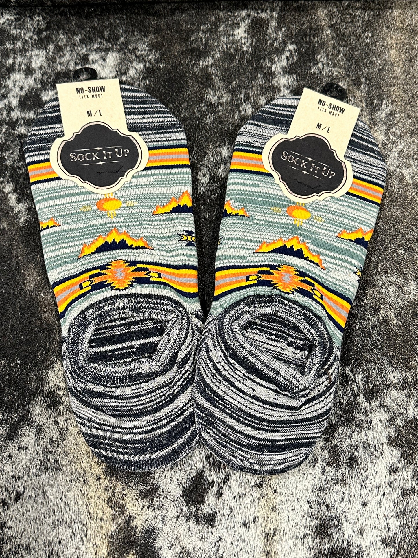 Sock It Up No Show Socks Large