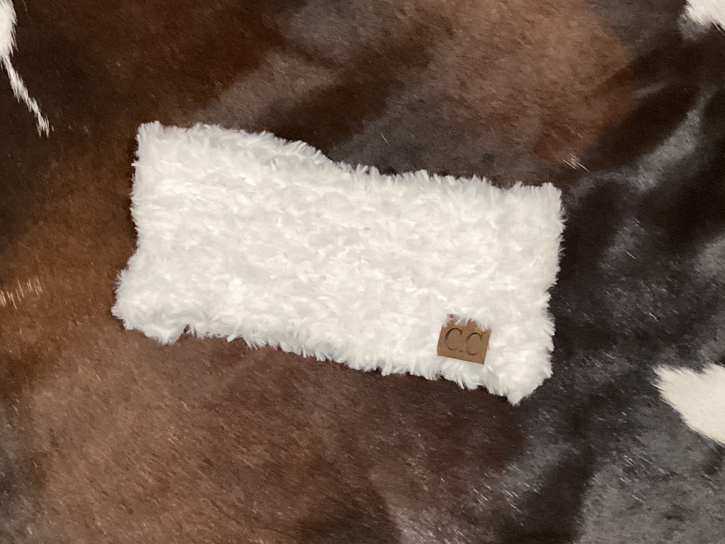 CC Beanie Faux Fur Head Wrap