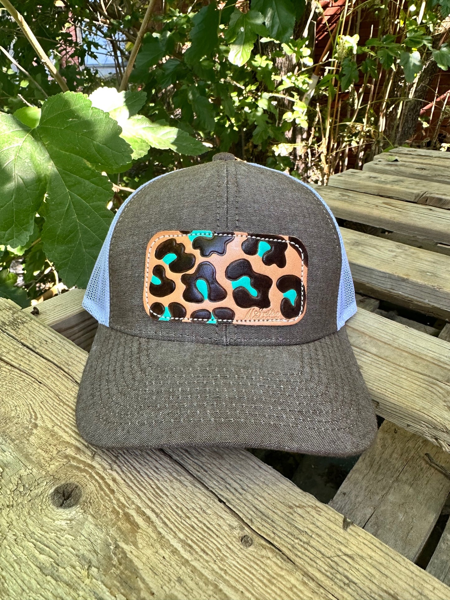 McIntire Heathered Brown Leopard