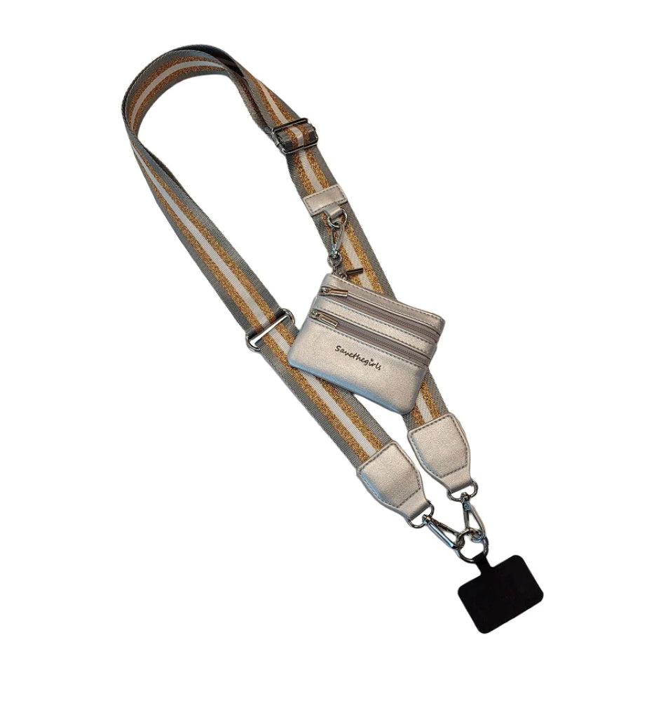 Save the Girls Clip and Go Phone Strap