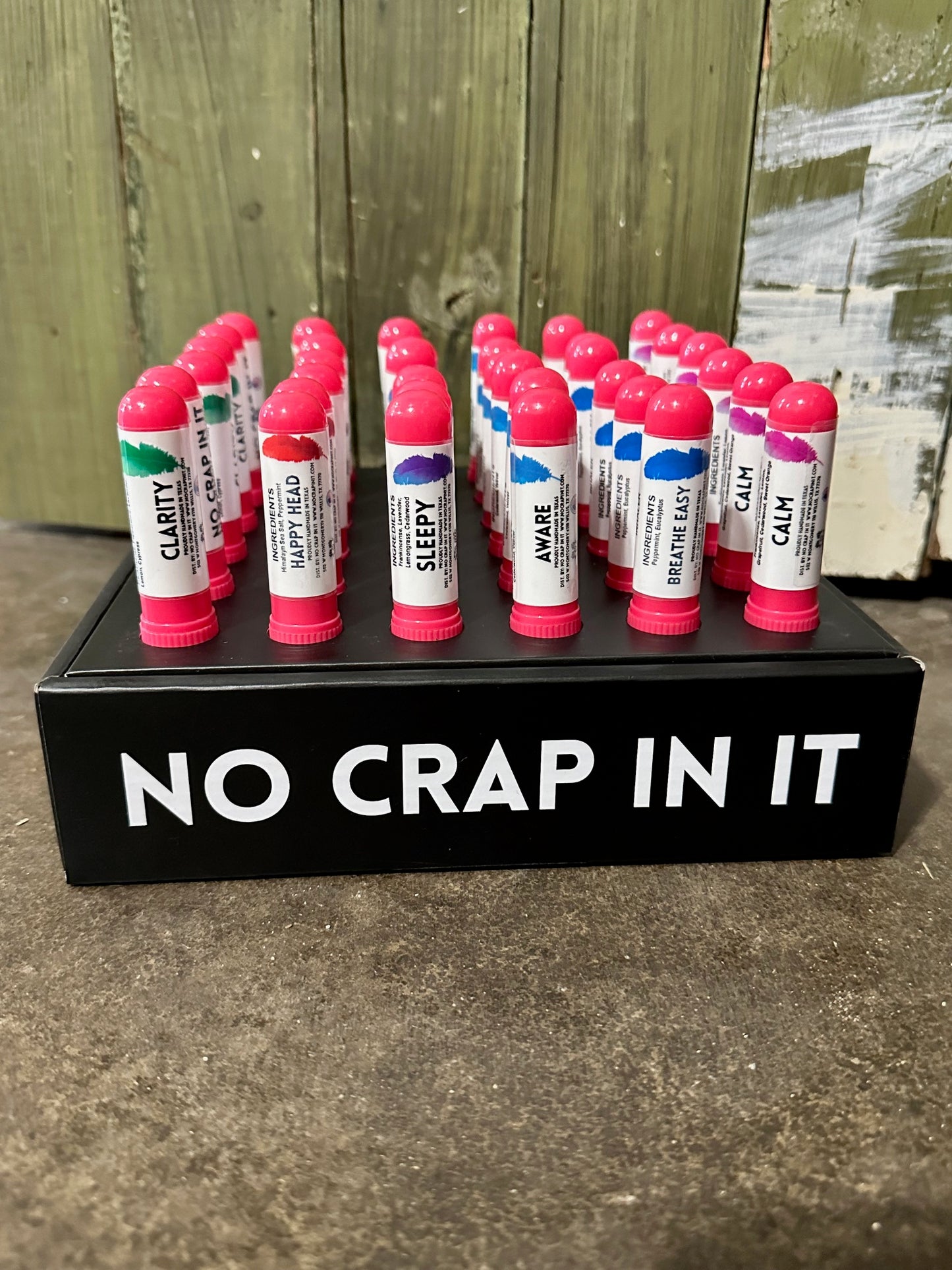 NO CRAP IN IT Botanical Inhalers