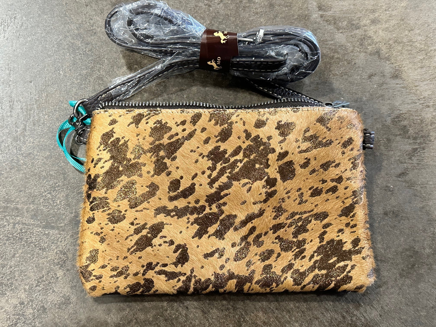 Gold Acid Hide Crossbody