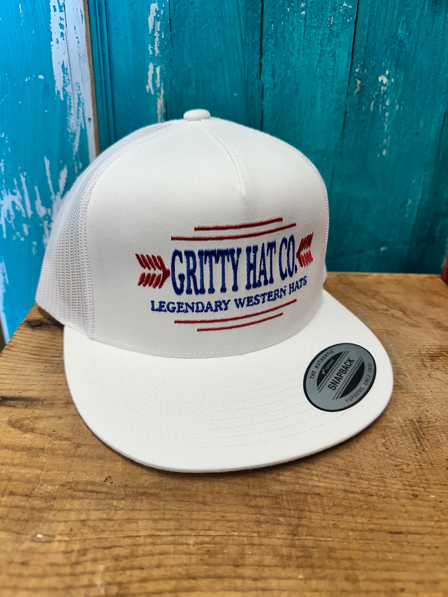 Gritty Hat Co White cap