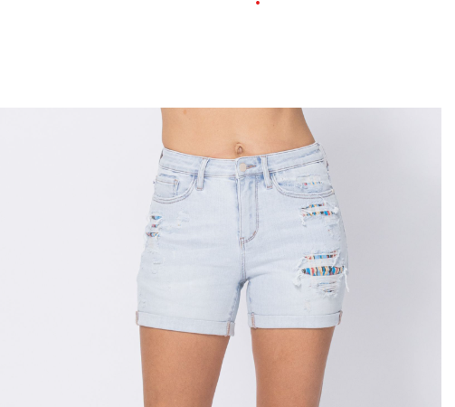 JUDY BLUE HI RISE SHORTS