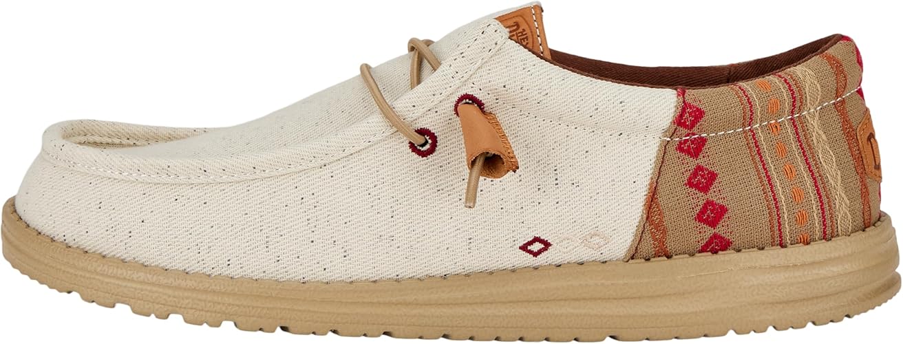 HEY DUDE WALLY FUNK VINTAGE BLANKET OFF WHITE