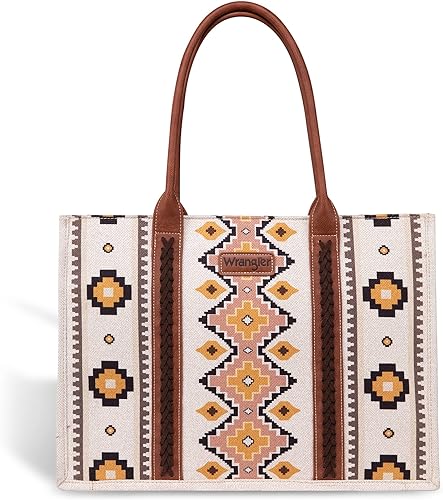 Wrangler Southwestern Square Tote (LARGE)