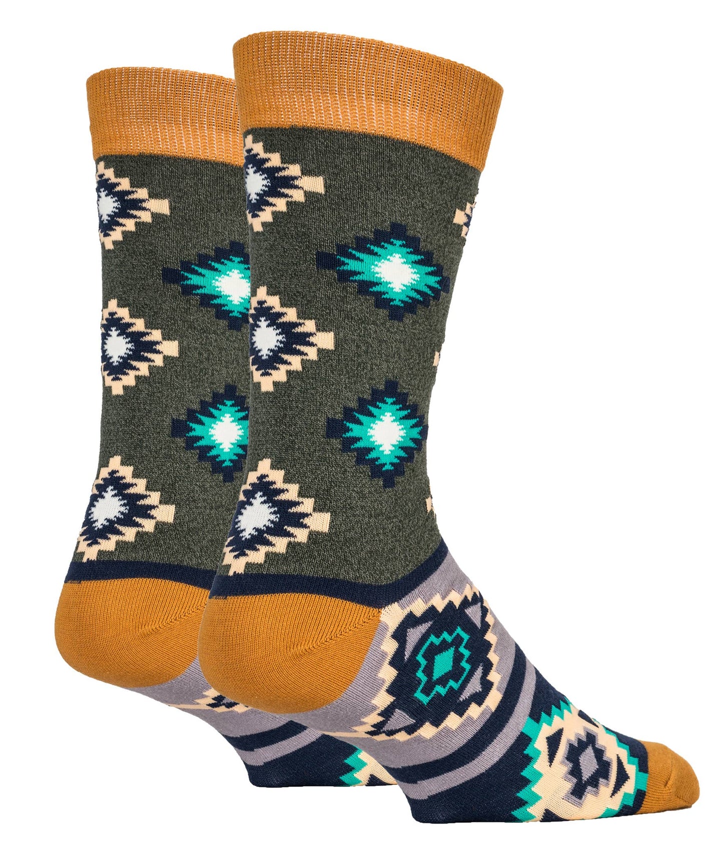 Lemongrass Ale | Men's Premium Cotton Crew Socks
