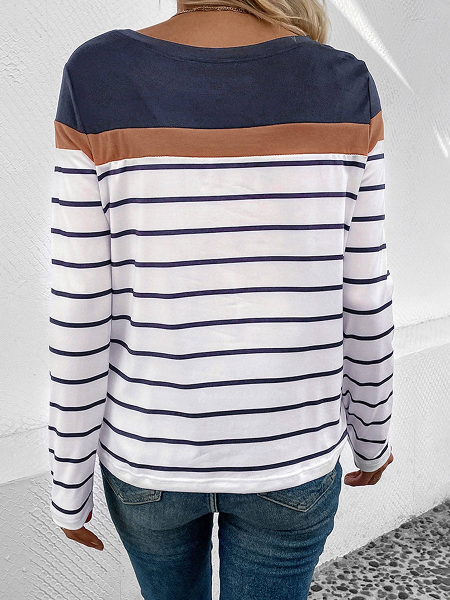 Fashion Cross border Women's Long Sleeve Knitted Shirt Women