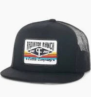 DALE BRISBY BLACK PF SERAPE PATCH MESHBACK CAP