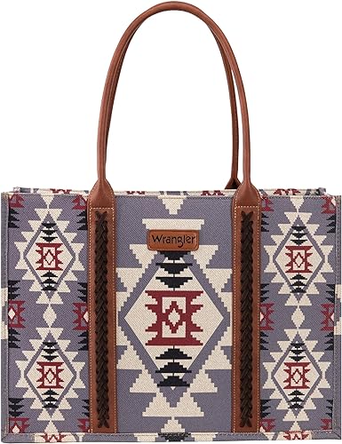 Wrangler Southwestern Square Tote (LARGE)
