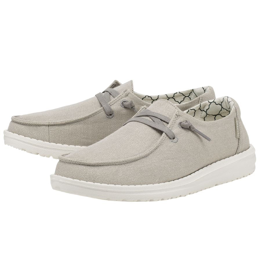 Hey Dude Wendy Sparkling Pearl Grey â Texas 36 Apparel