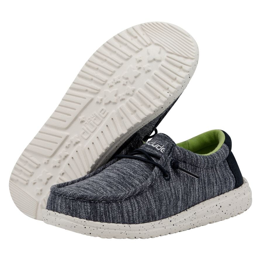 Hey Dude Wally Toddler Stretch Naval Speckle