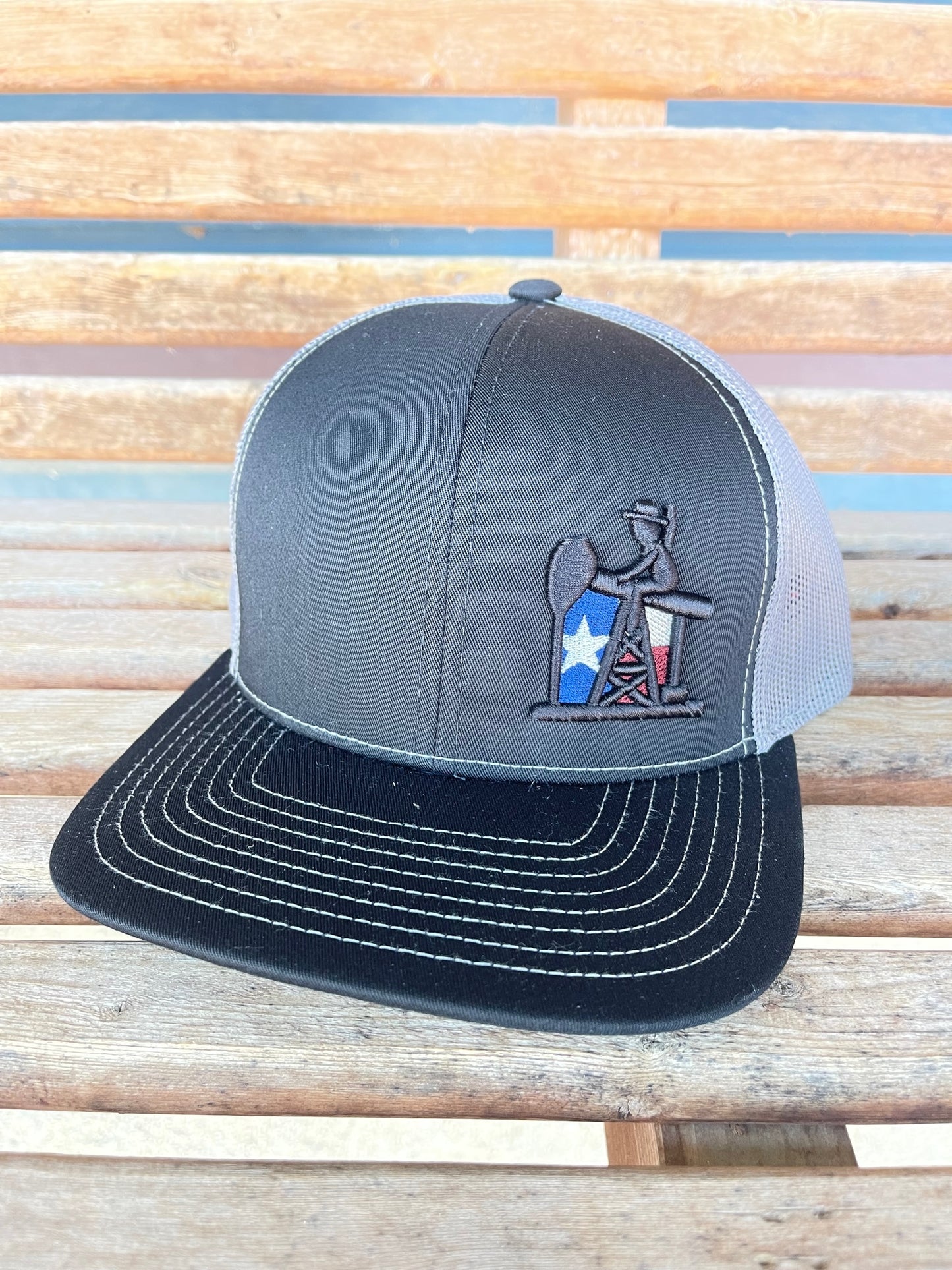 Texas Charcoal Rider Cap