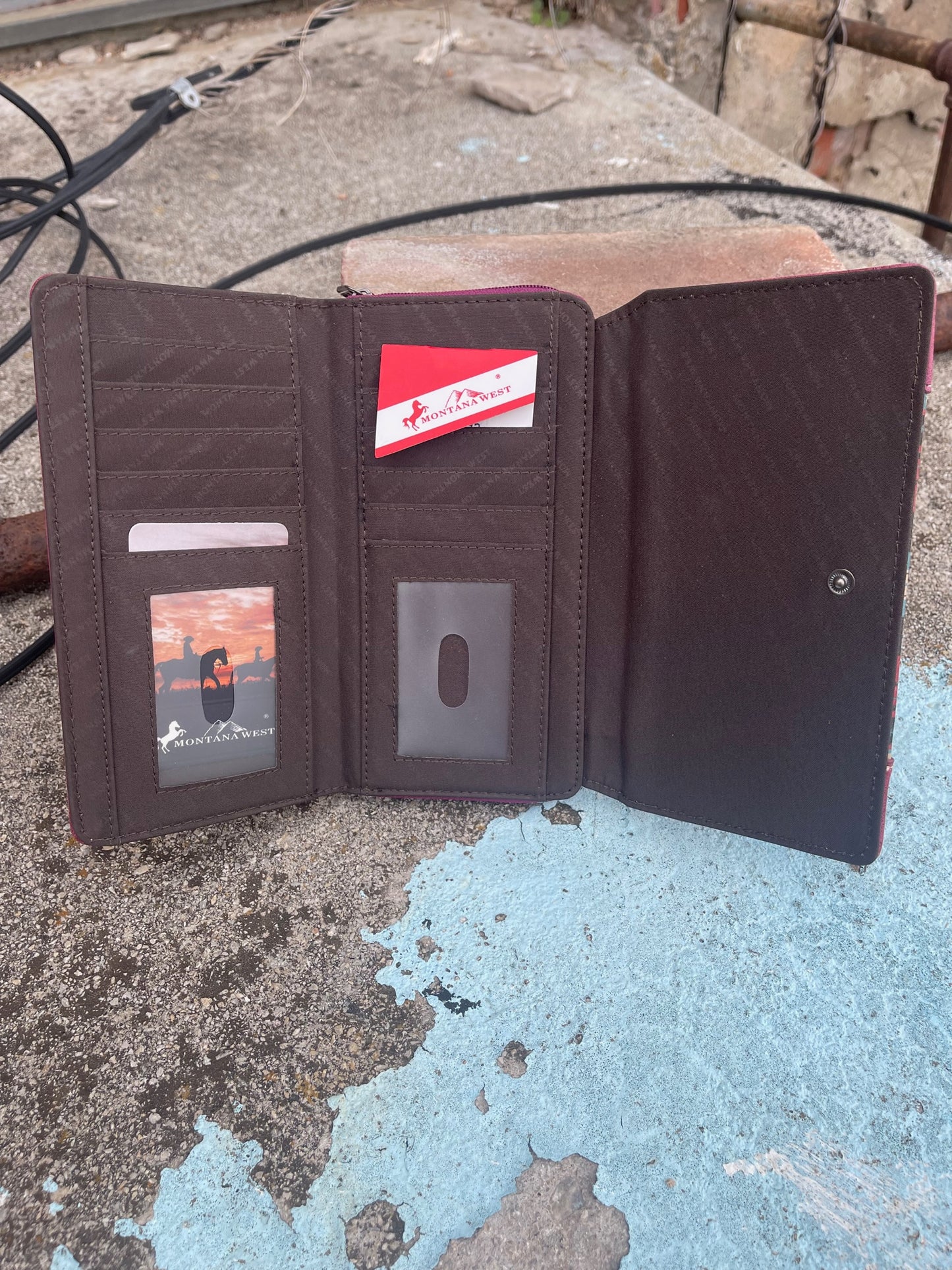 Montana West Plum Wallet