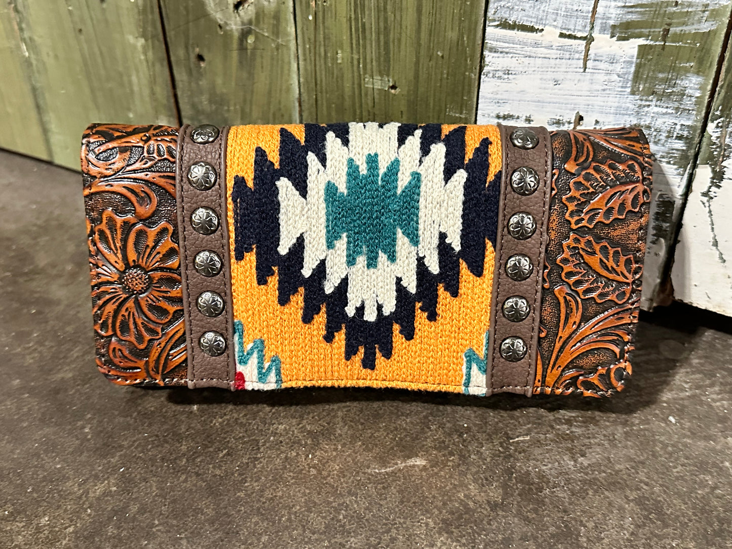 Trinity Ranch Saddle Blanket Wallet