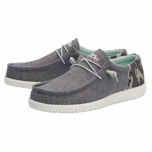 Hey Dude Wally Funk Camo Brown