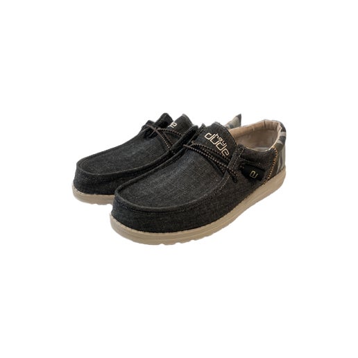 Hey Dude Wally Funk Camo Dark Grey