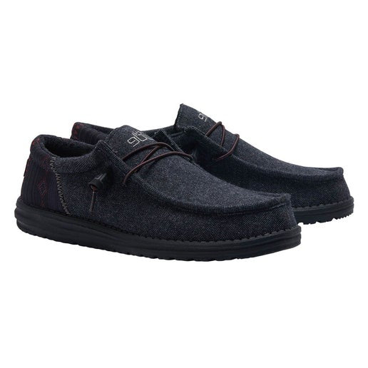 Hey Dude Wally Funk Wool Black Aztec