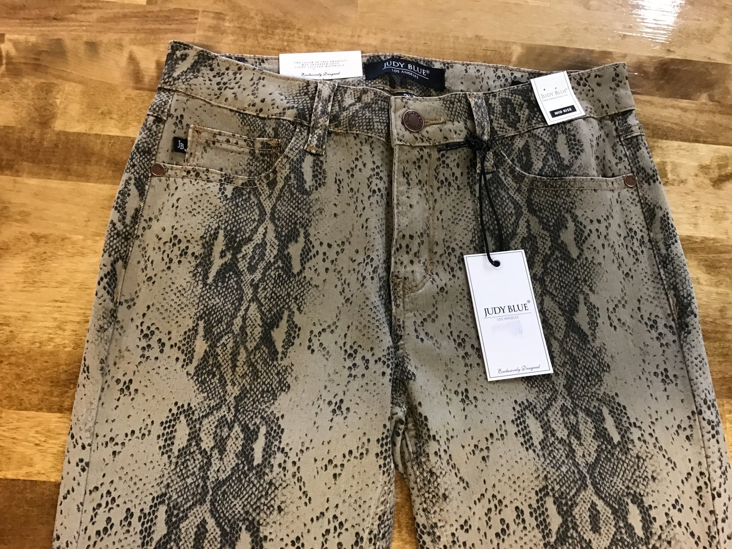 Judy Blue Snake Print Jeans
