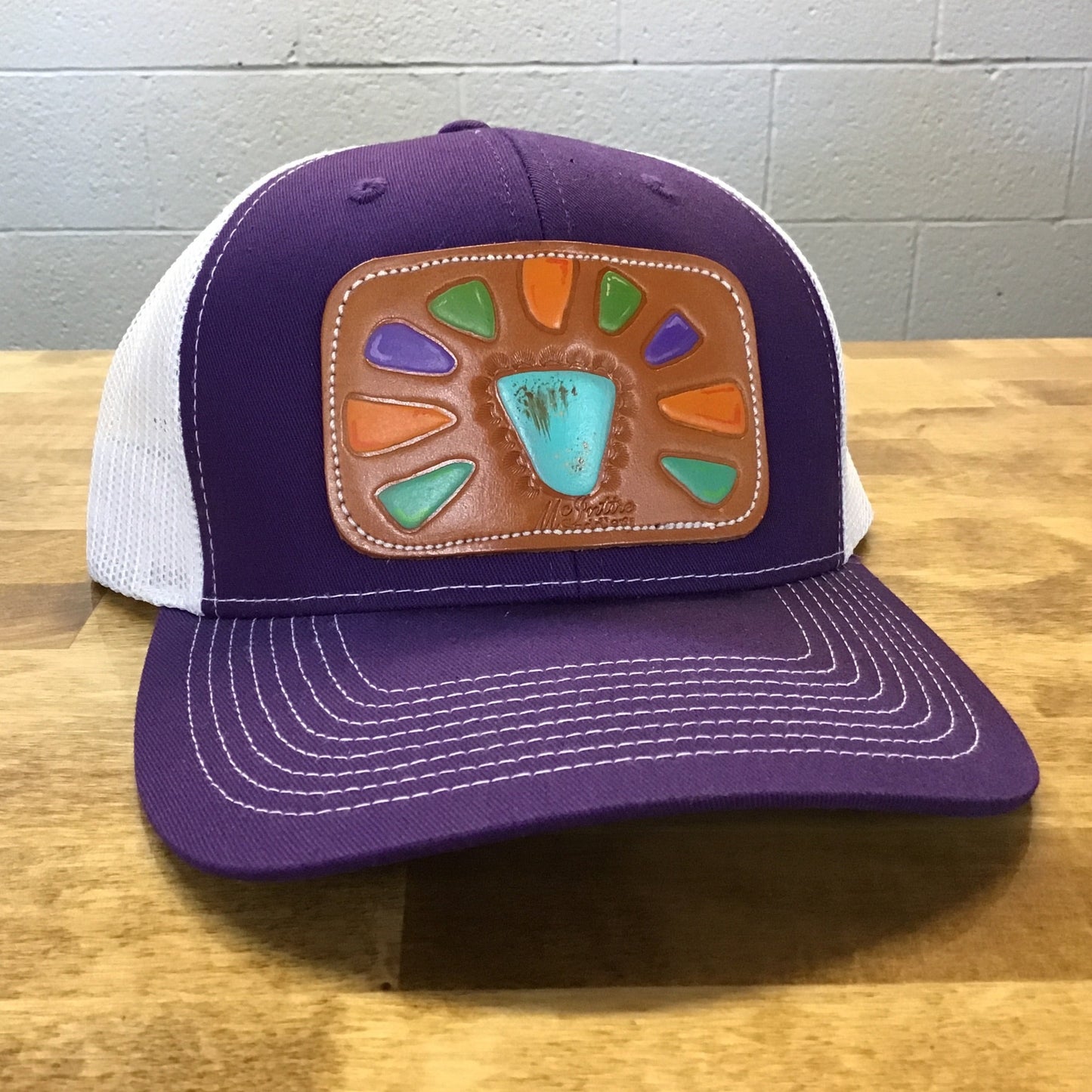 McIntire Purple/White Multi Color Squash