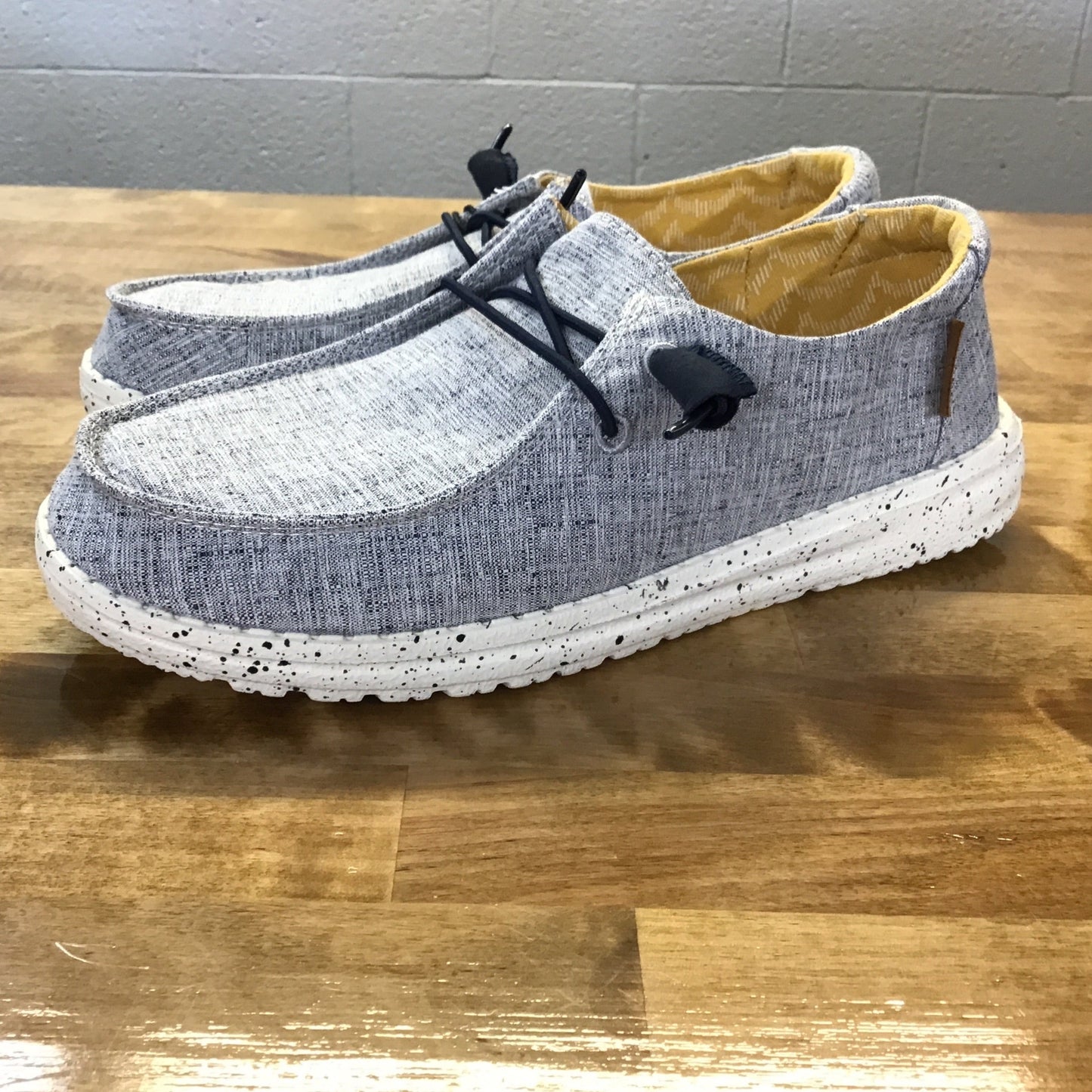 Hey Dude Wendy Chambray White Blue