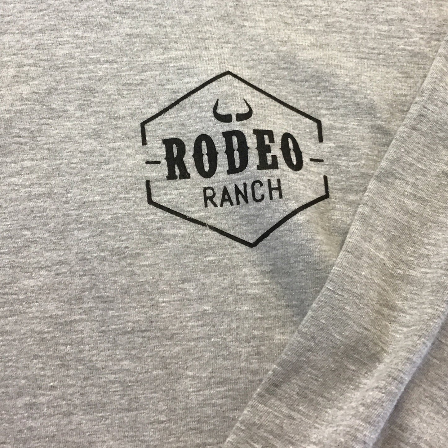 RODEO RANCH GREY LS TEE