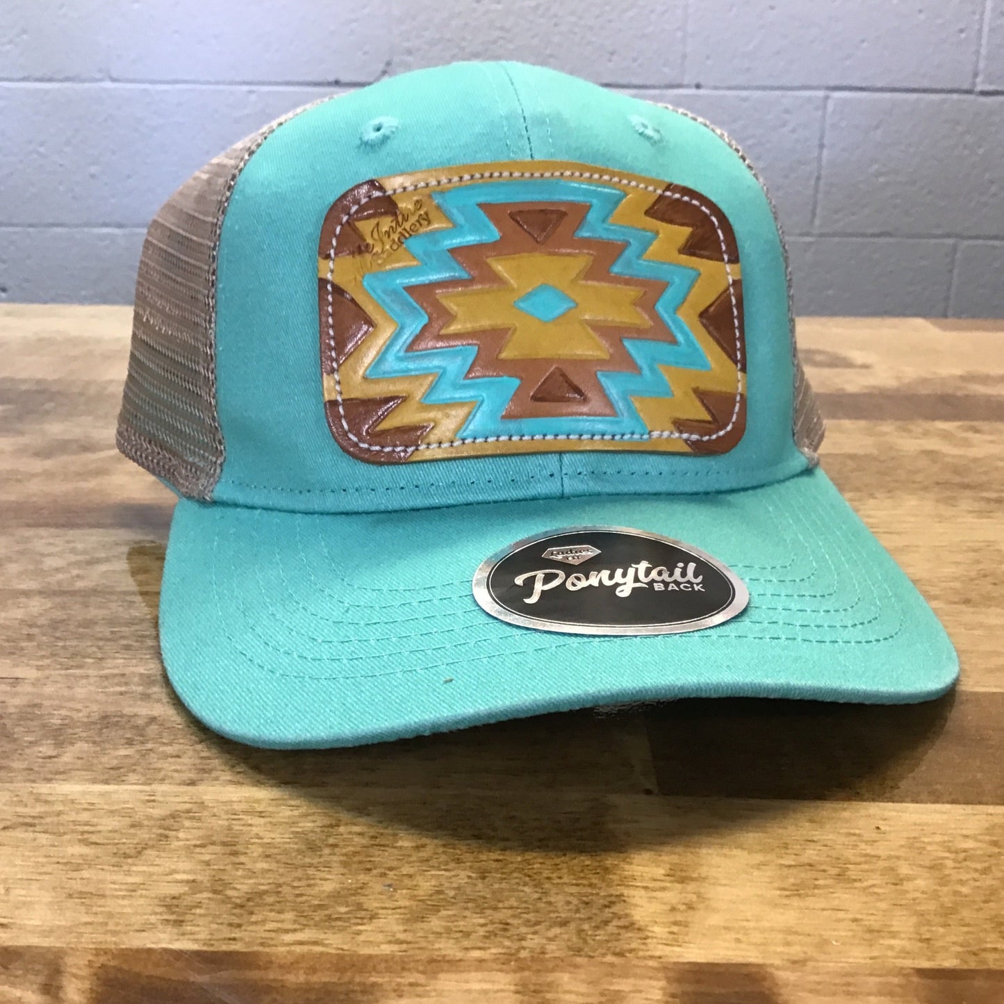 McIntire Mint Pony Mustard Aztec