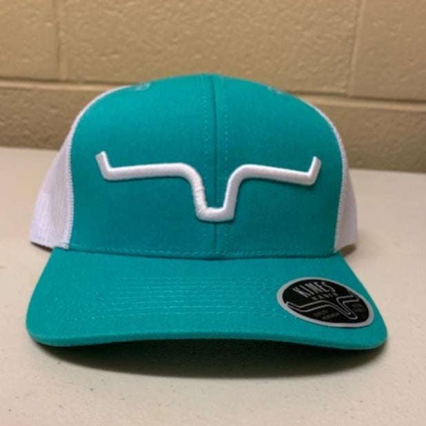 Kimes Weekly Trucker Teal/White Cap