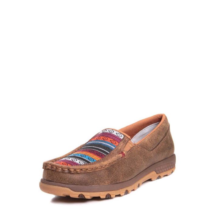 Twisted X Womens CellStretch Driving Moc Shoes WXC0005