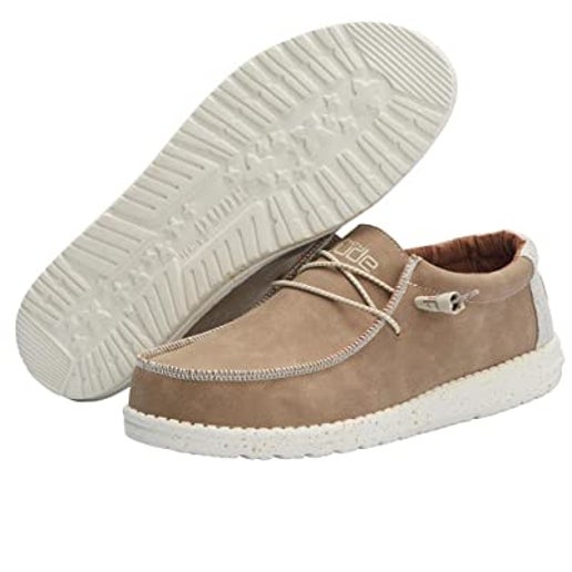 Hey Dude Wally Recycled Leather Travertine
