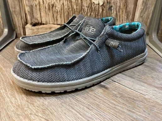 Hey Dude Wally Sox Charcoal