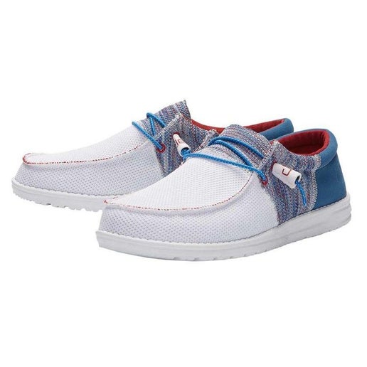 Hey Dude Wally Sox Funk Blue Red