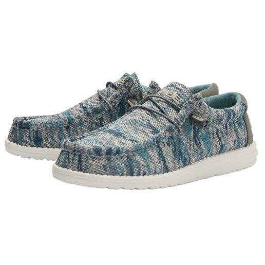 Hey Dude Wally Sox Polar Camo