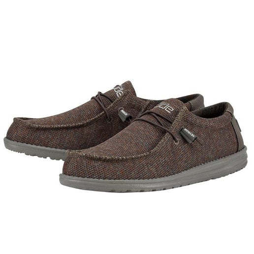 Hey Dude Wally Sox Taupe Orange