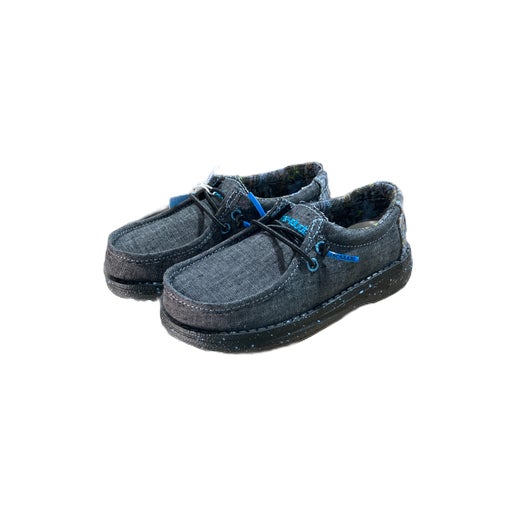 Hey Dude Wally Youth Chambray Wave Ride