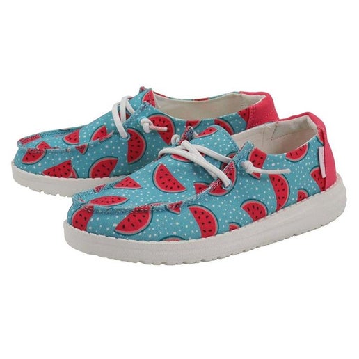 Hey Dude Wendy Youth Azur Watermelon