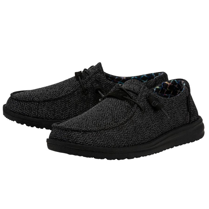 Hey Dude Wendy Sox Micro Total Balck