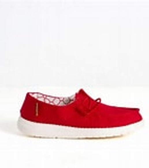 Hey Dude Wendy Youth Red Rose