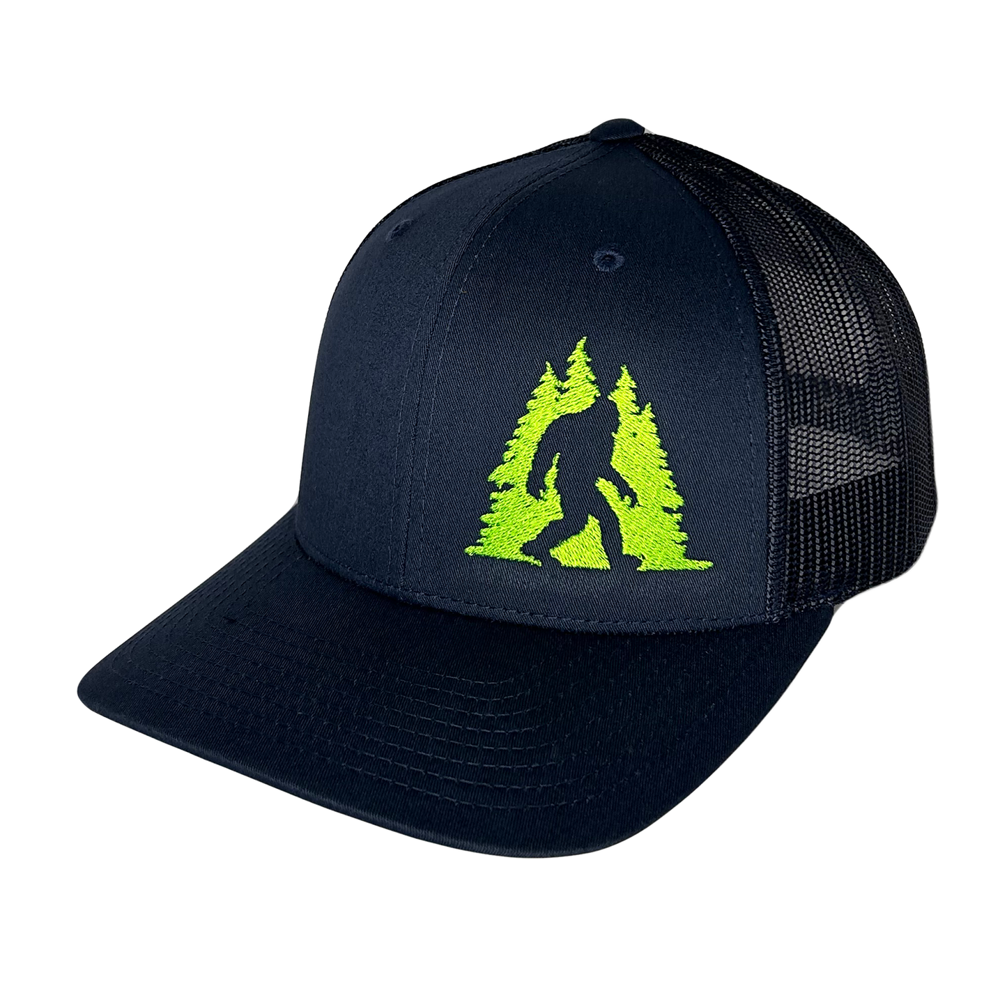 Sasquatch in Trees Trucker Hat