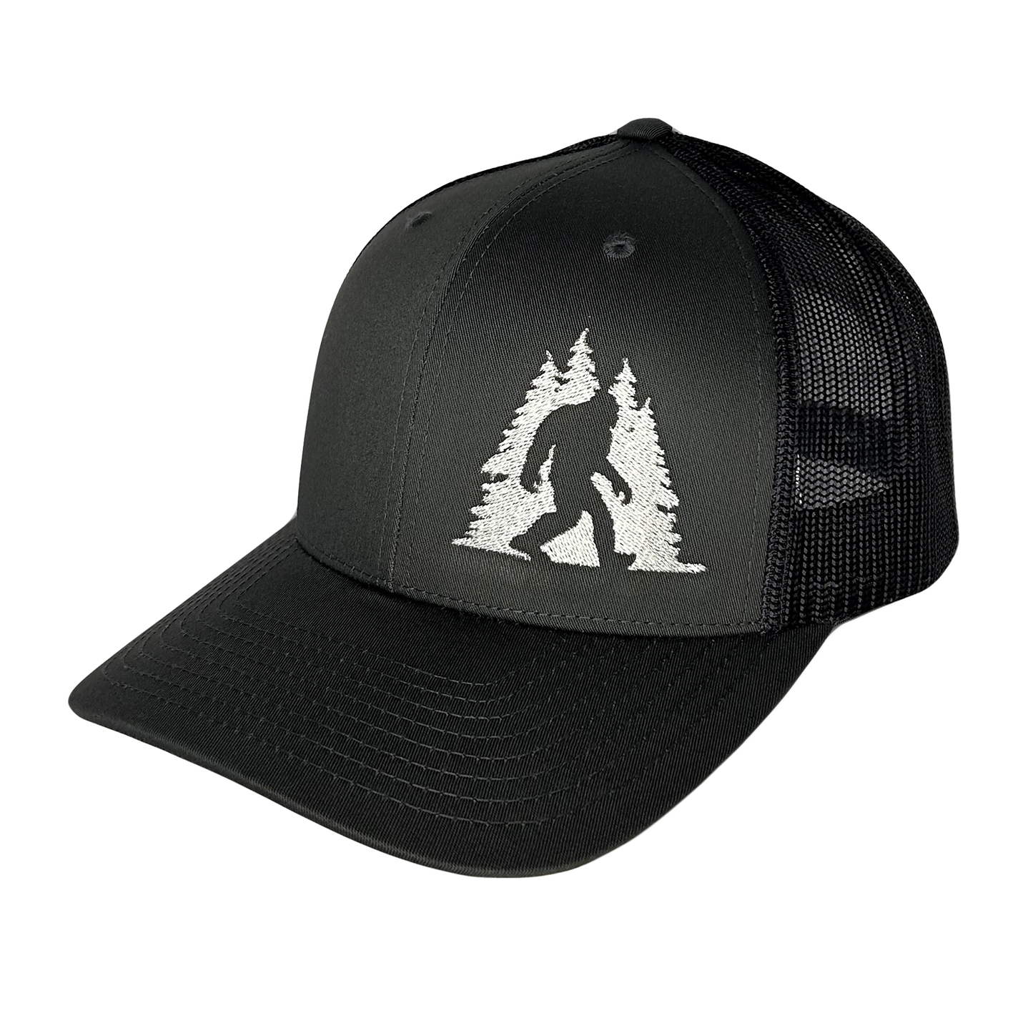 Sasquatch in Trees Trucker Hat