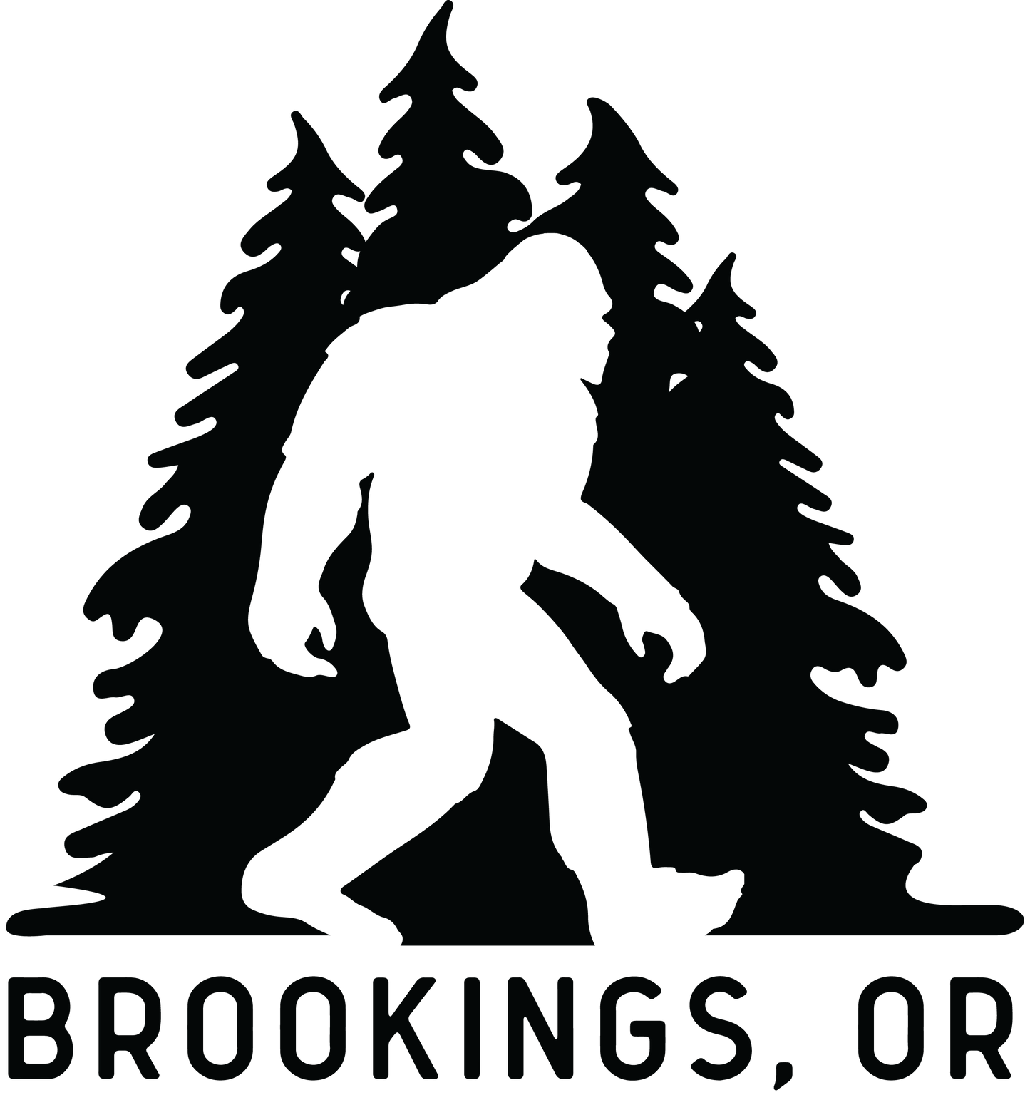 Sasquatch in Trees Trucker Hat