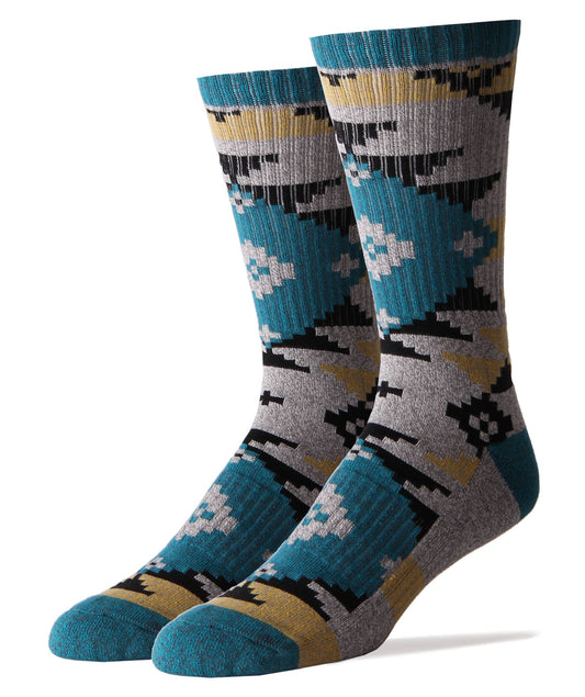 North Star | Men's Premium Cotton Athletic Crew Socks