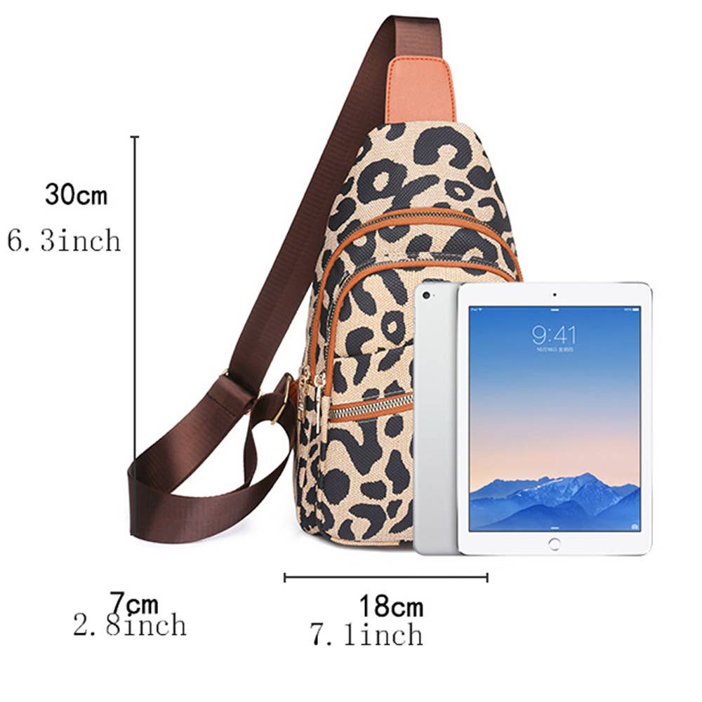Fashion Zipper Shoulder Bag